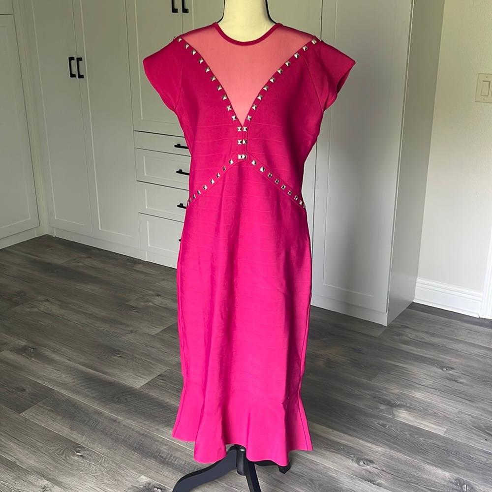 Sexy, Hand Studded BODYCON Dress